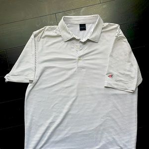 Dunning Golf Polo with Embroidered sleeve
